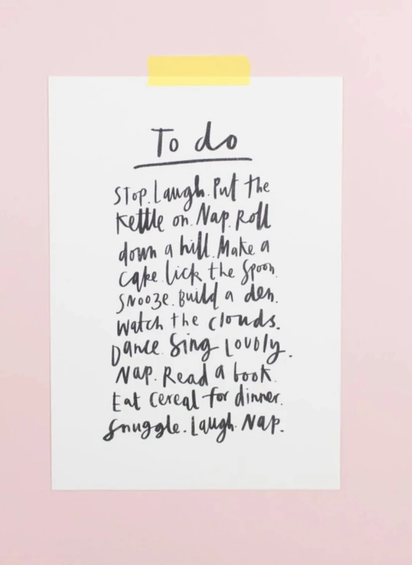 To Do List Print