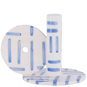 Stripe Safari Candle Holder