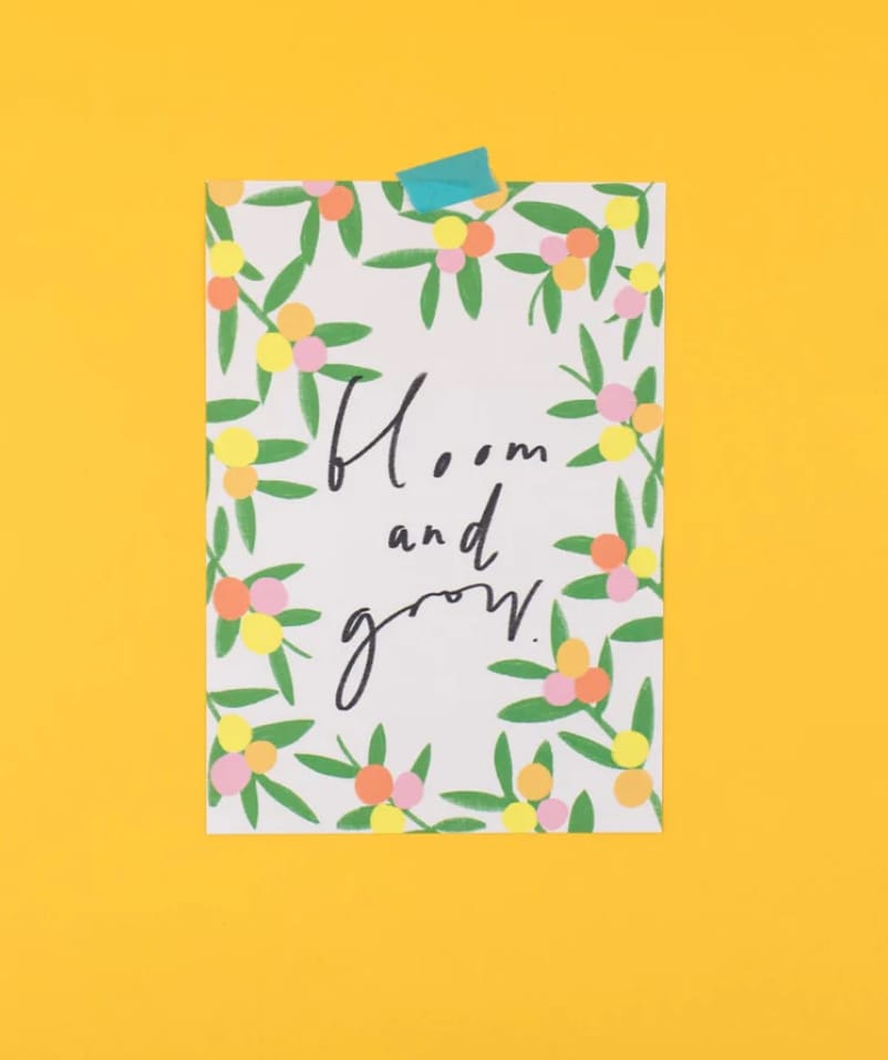 Letterbox Lane Bloom and Grow Print
