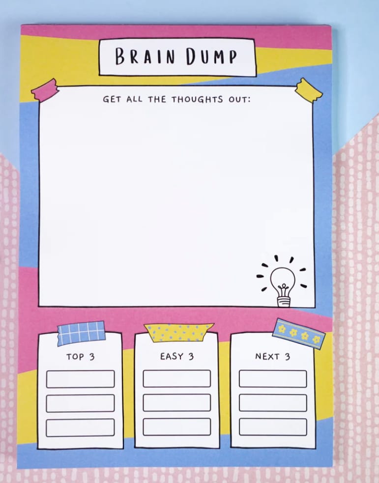Brain Dump Notepad