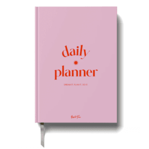 Daily Planner Pink