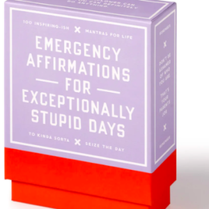 Emergency Affirmations for Exceptionally Stupid Days Card Deck