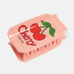 Cherry soda claw clip